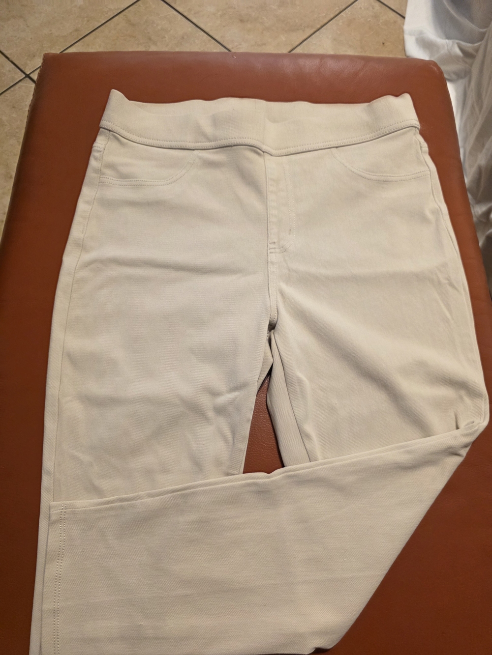 Time and Tru Beige Stretch Pull-On Jeggings